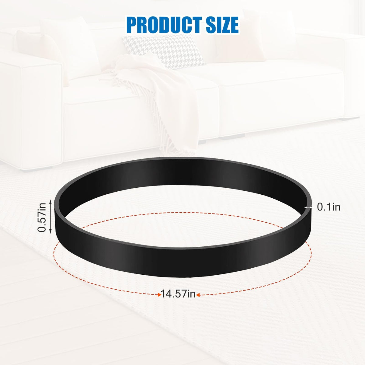 Replacement Belts for Bissell 3313 3313U 3332 3334 3335 3533 3534 3536 3674 3...