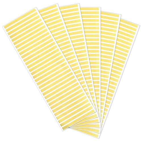 6 Sheets Movement Adhesive, Watch Repair Dial Dots 2x5mm Dial Adhesive
