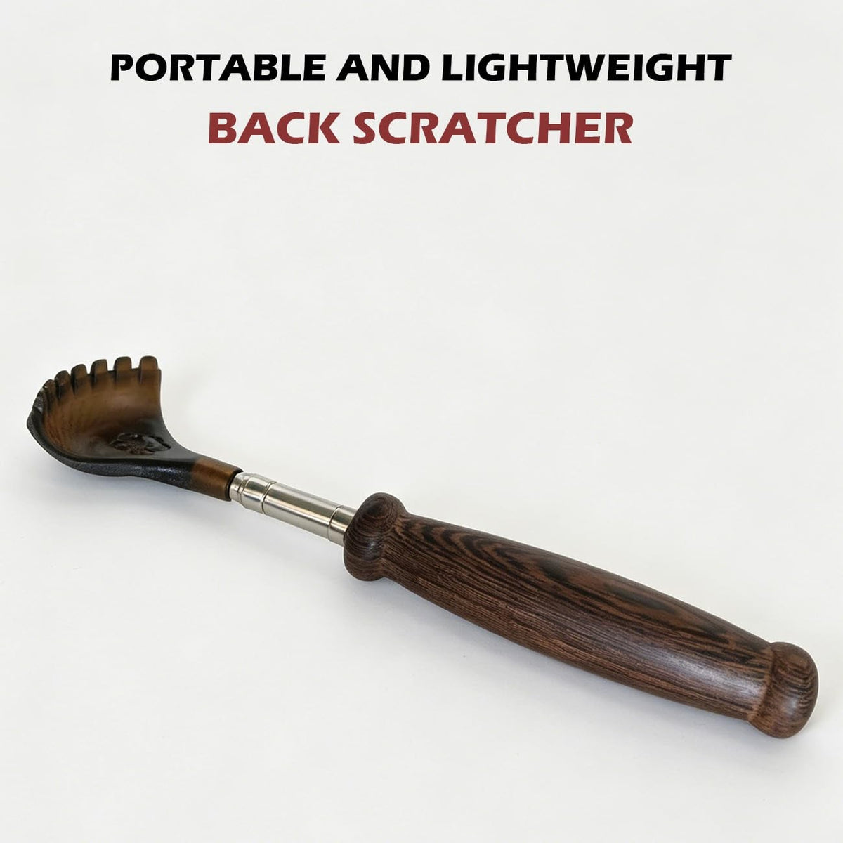 iunxkmi Back Scratcher Extendable for Men Women with Wide Scratching Head